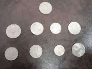 Συλλογή παλαιών ελληνικών κερμάτων